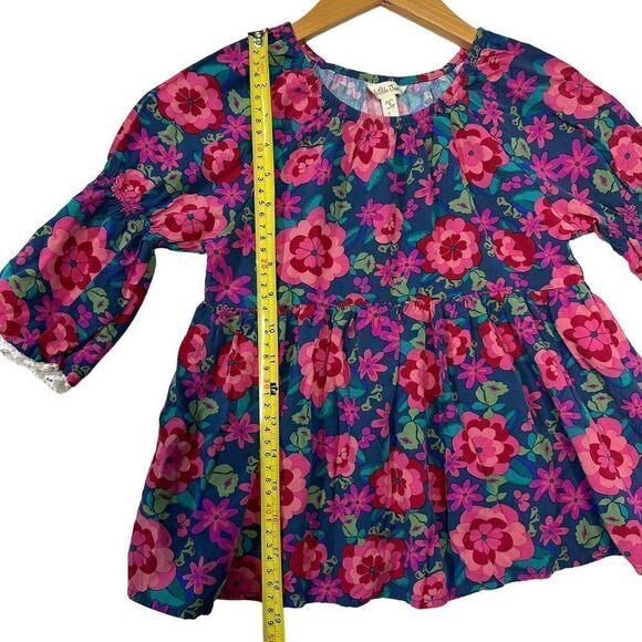 Girls Matilda Jane Moments with you Poinsettia Top size 8 Boho Peasant Shirt - Picture 5 of 8